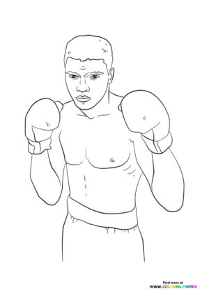 Muhamed Ali boxing