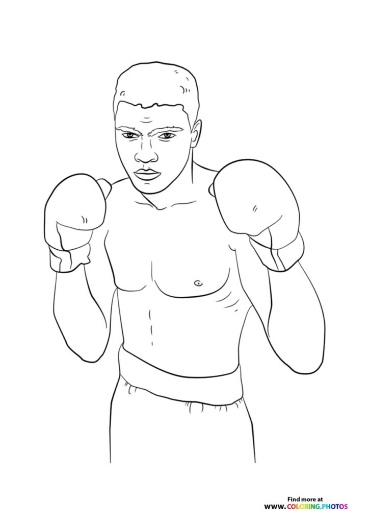 Muhamed Ali boxing