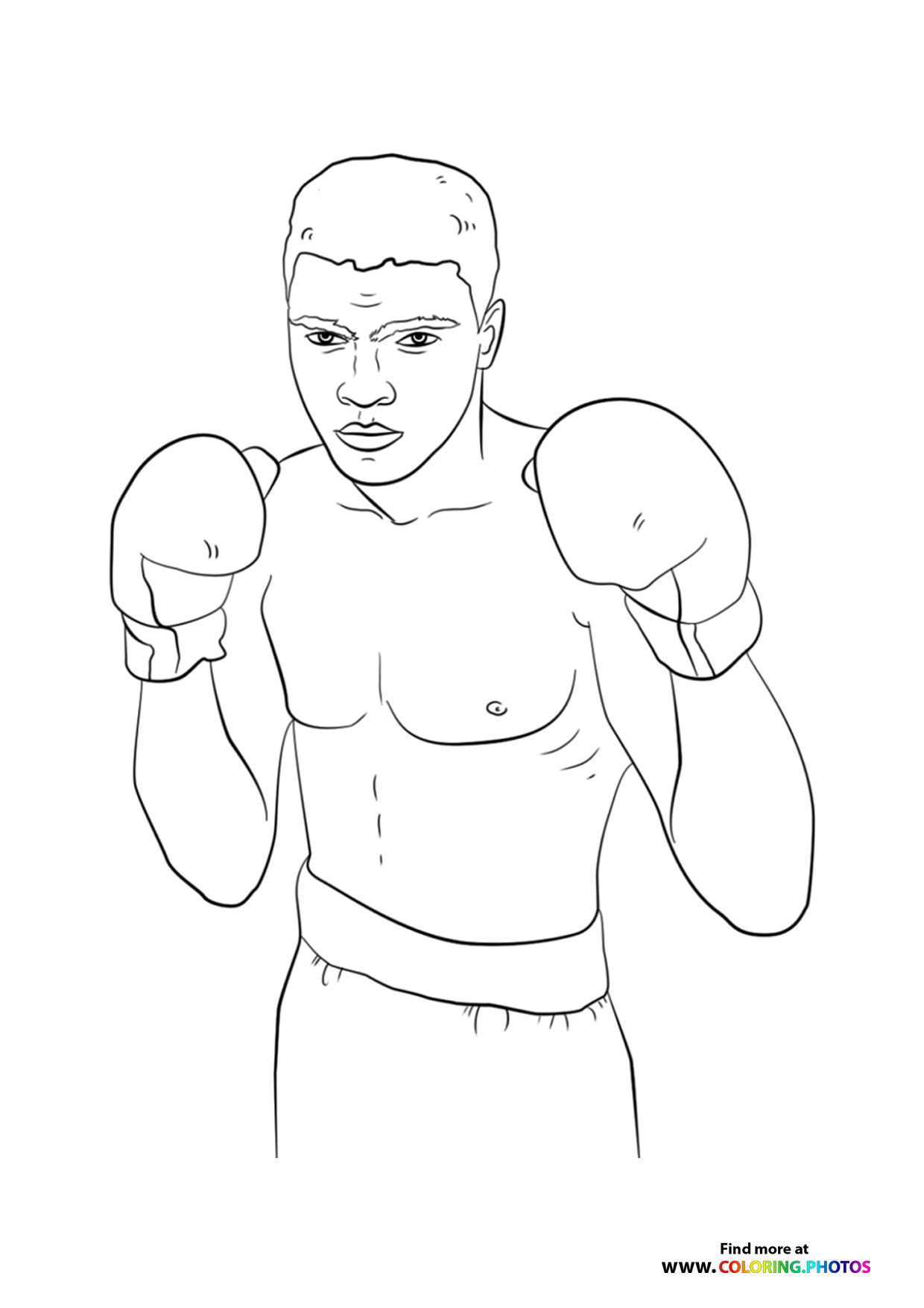 Muhamed Ali boxing