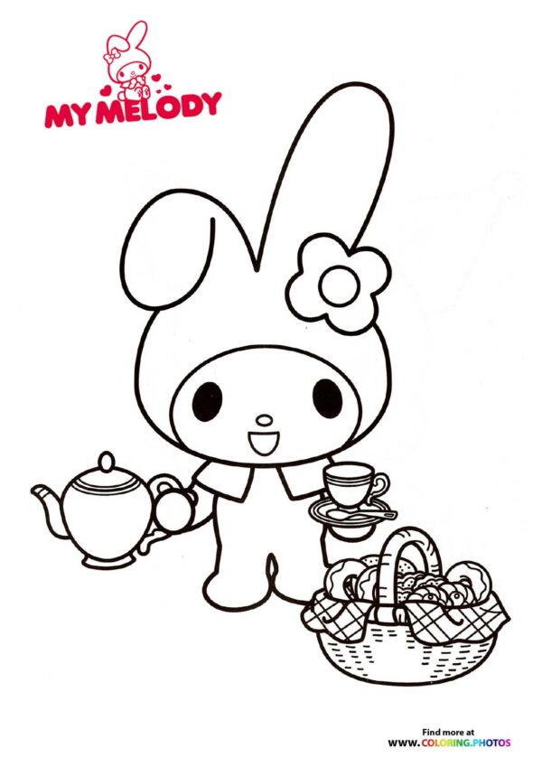 My Melody tea party