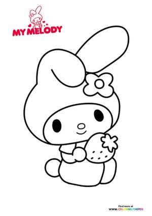 My Melody with strawberry