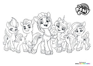 My Little Pony New Generation Main Cast