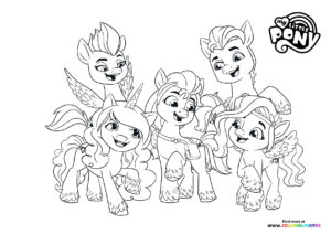 My Little Pony Group Portrait