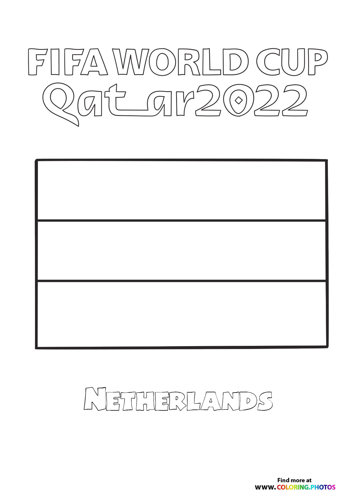 Netherlands World Cup flag