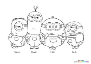 Stuart, Kevin, Otto & Bob