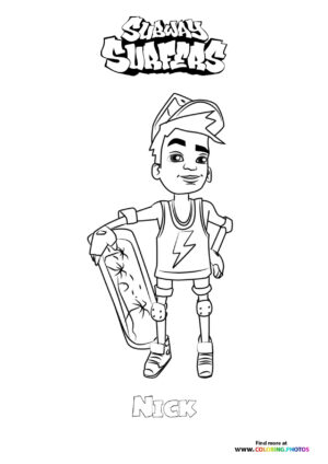 Nick with Skateboard