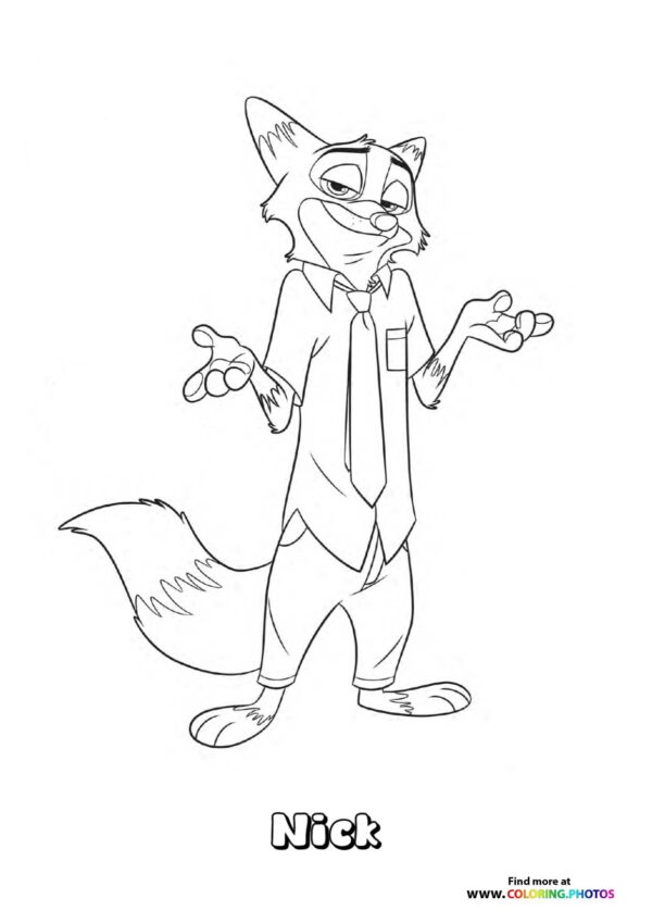 Nick Wilde in Business Suit