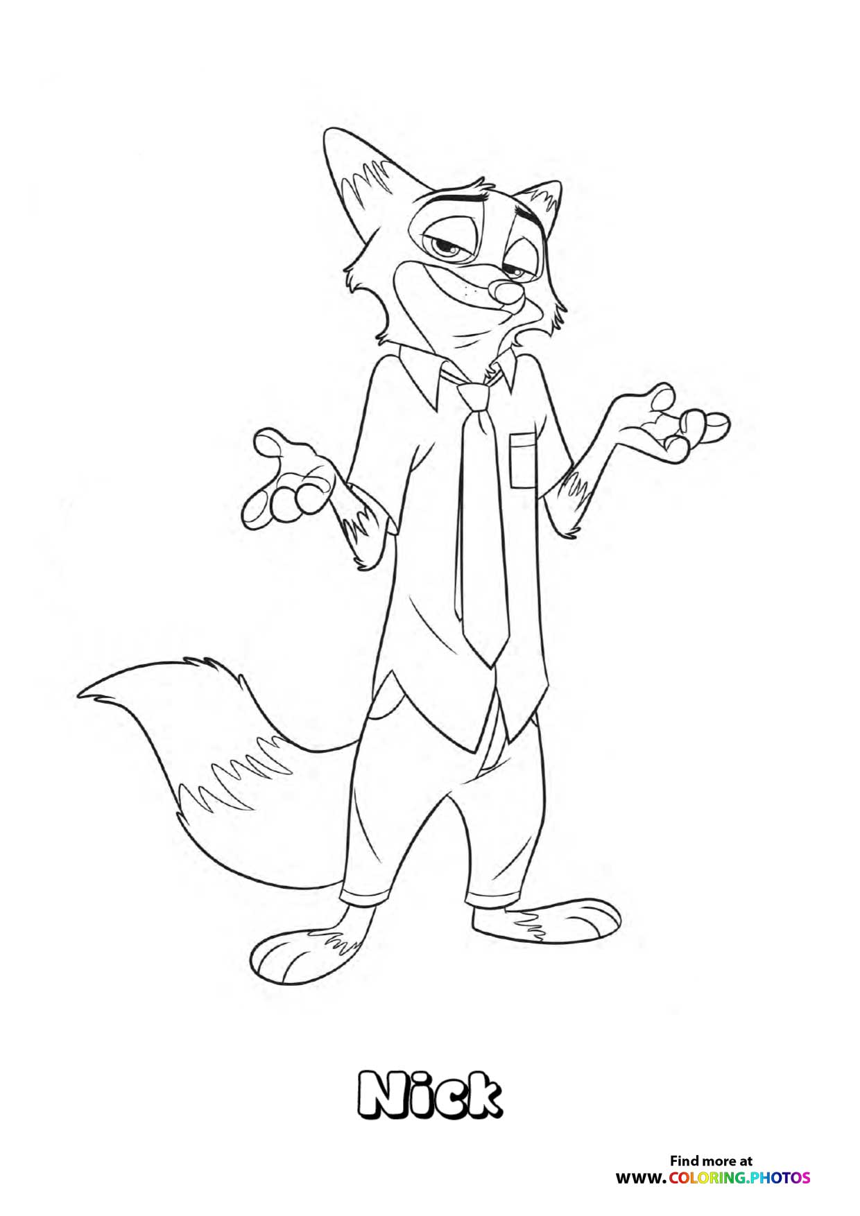Nick Wilde in Business Suit
