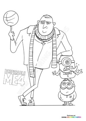 Gru with Minions