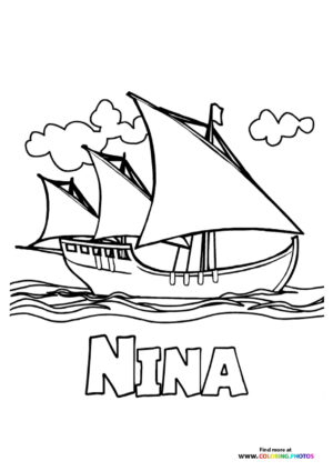 The Nina Sailing Ship