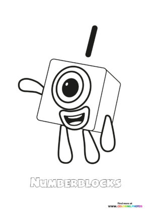 Number 1 Numberblocks