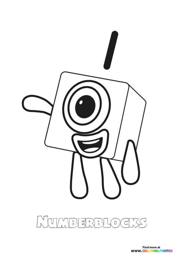 Number 1 Numberblocks
