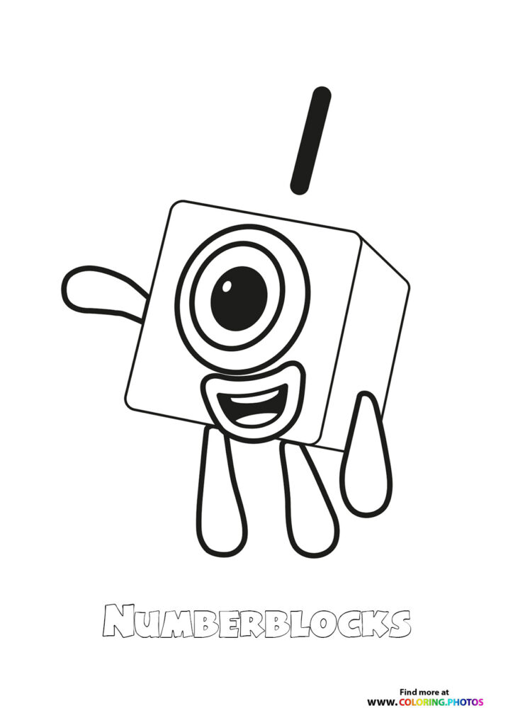 Number 1 Numberblocks
