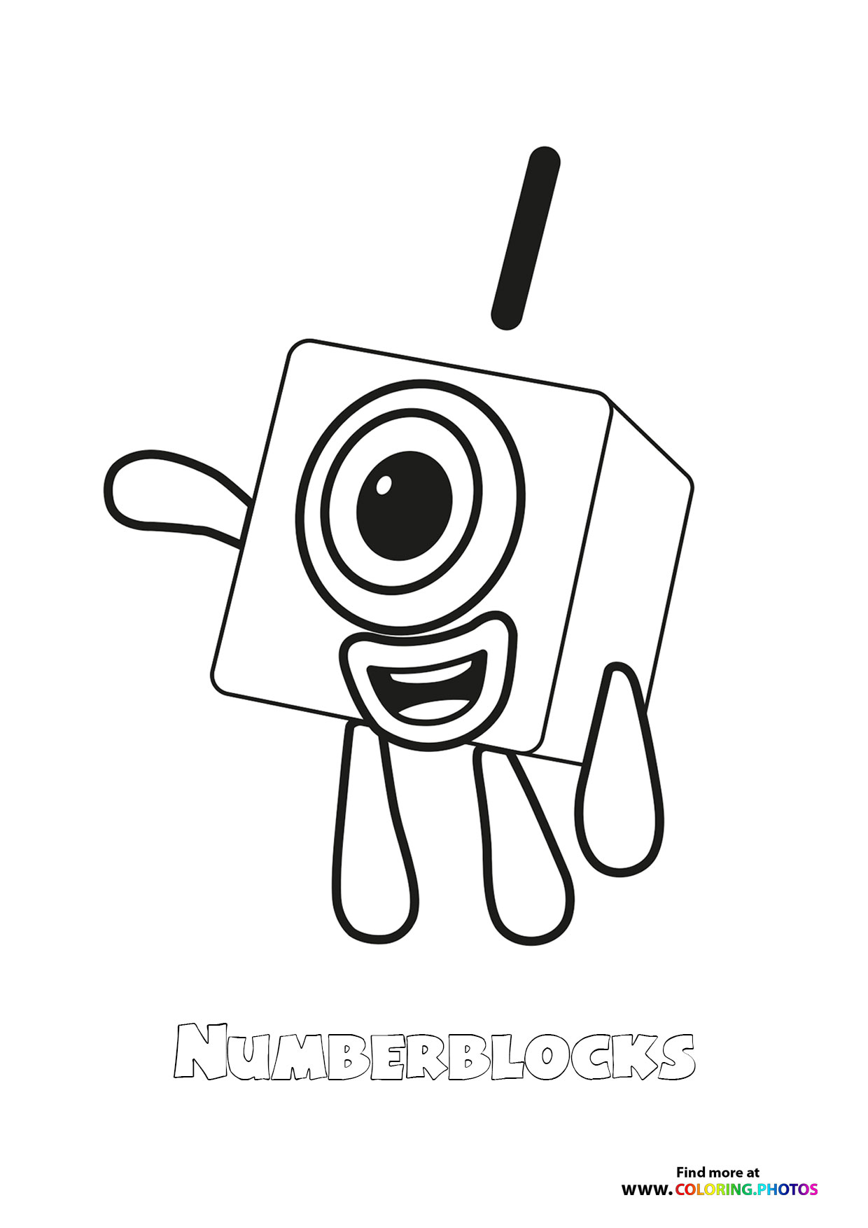 Number 1 Numberblocks