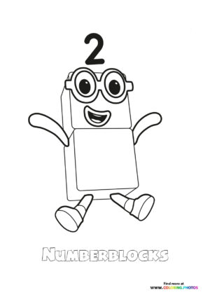 Number 2 Numberblocks