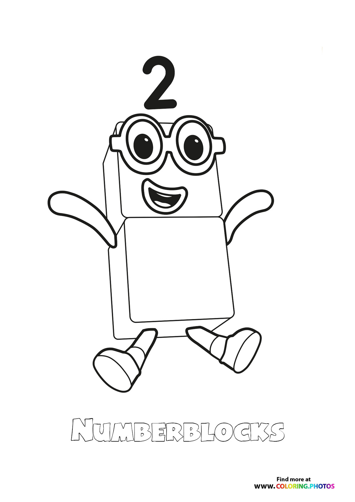 Number 2 Numberblocks