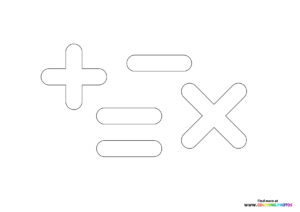 Numberblocks math symbols