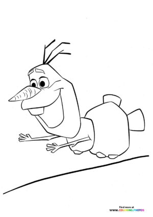 Olaf flying