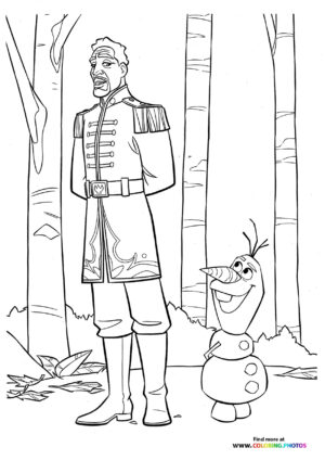 Olaf and Lieuthenant Destin