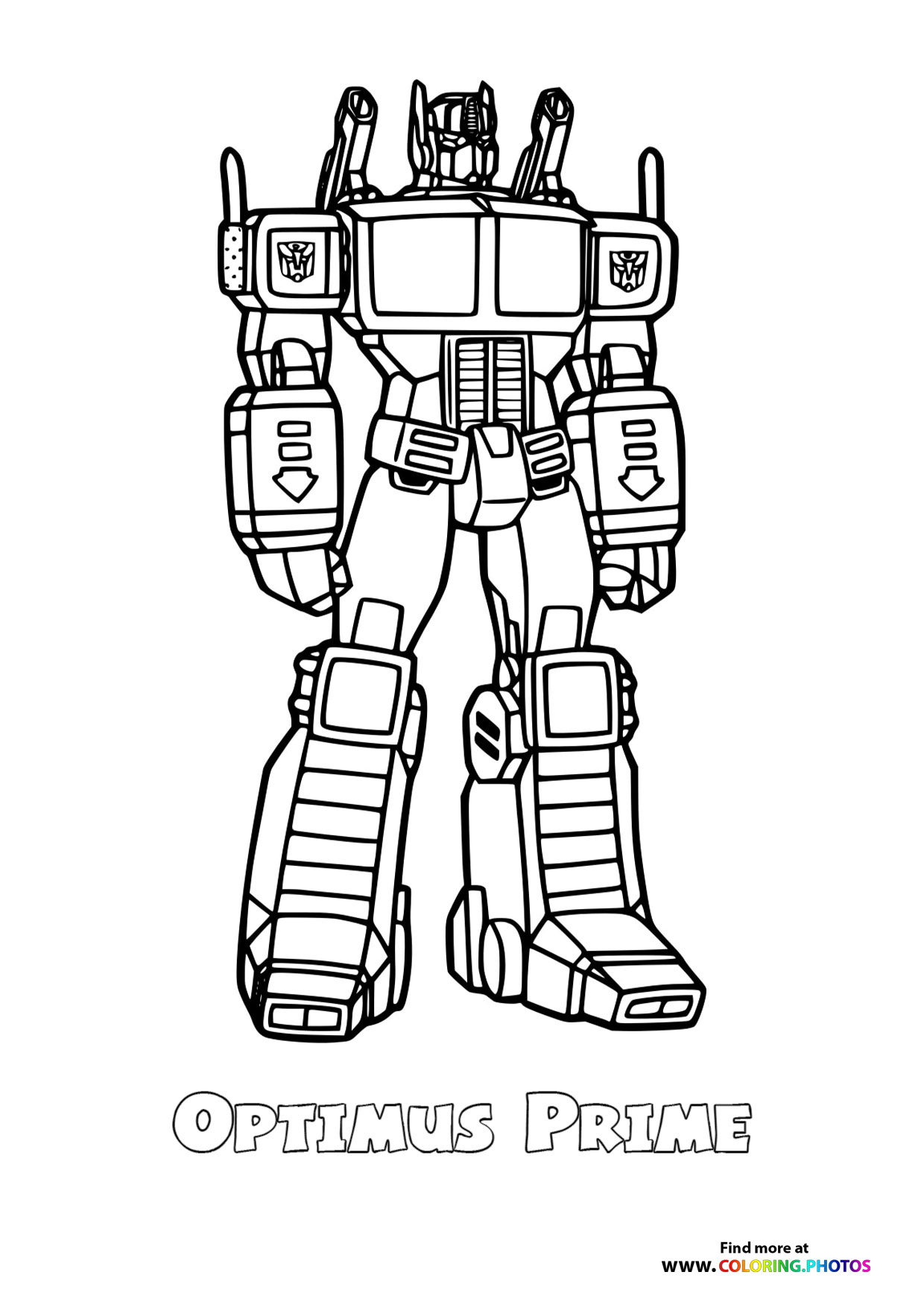 Optimus Prime in Robot Mode