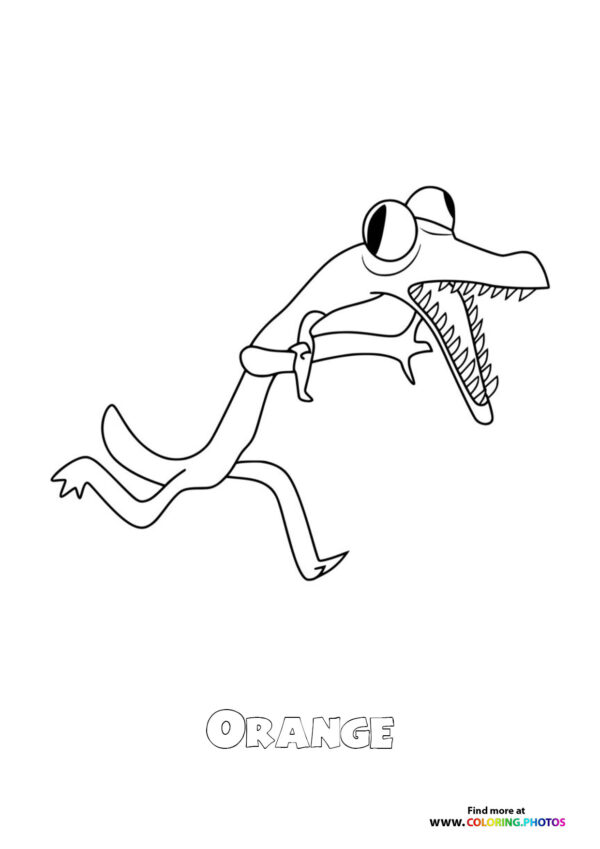 Orange the Monster Friend