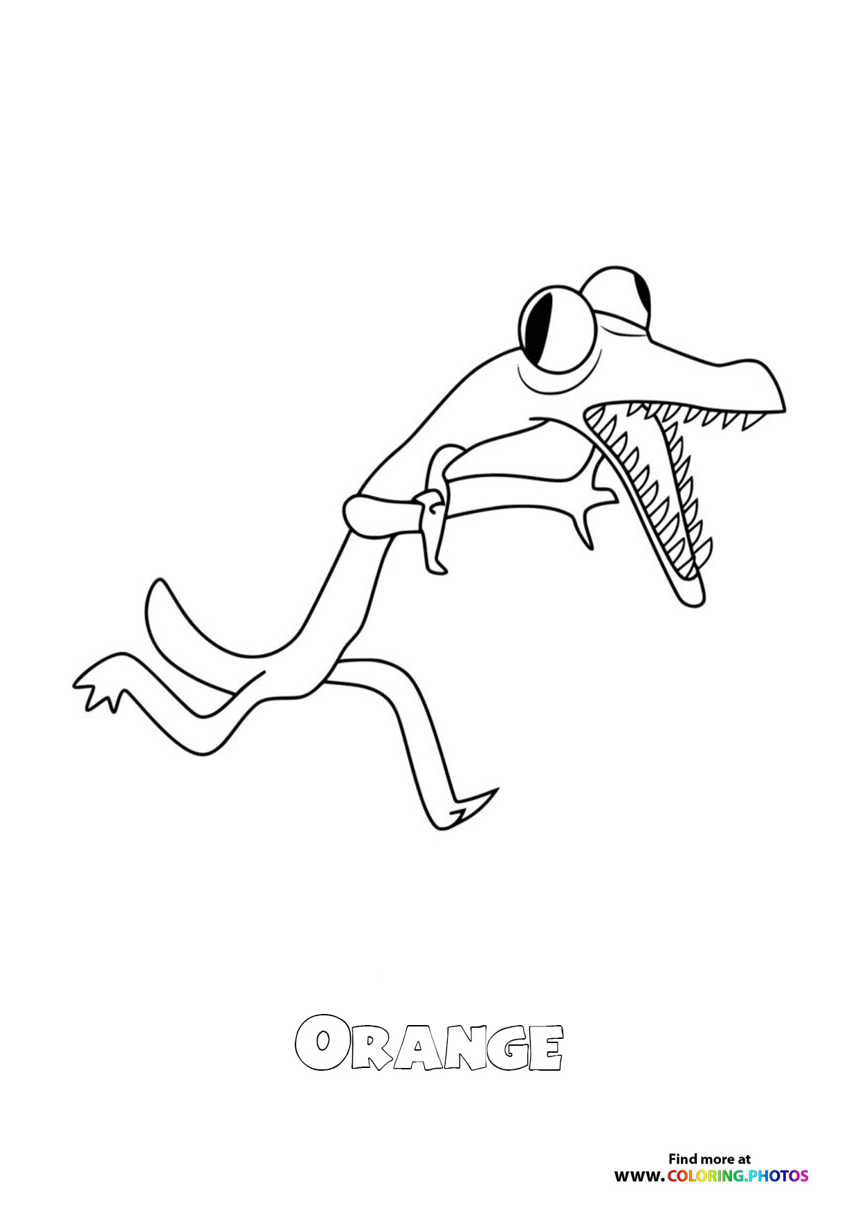 Orange the Monster Friend