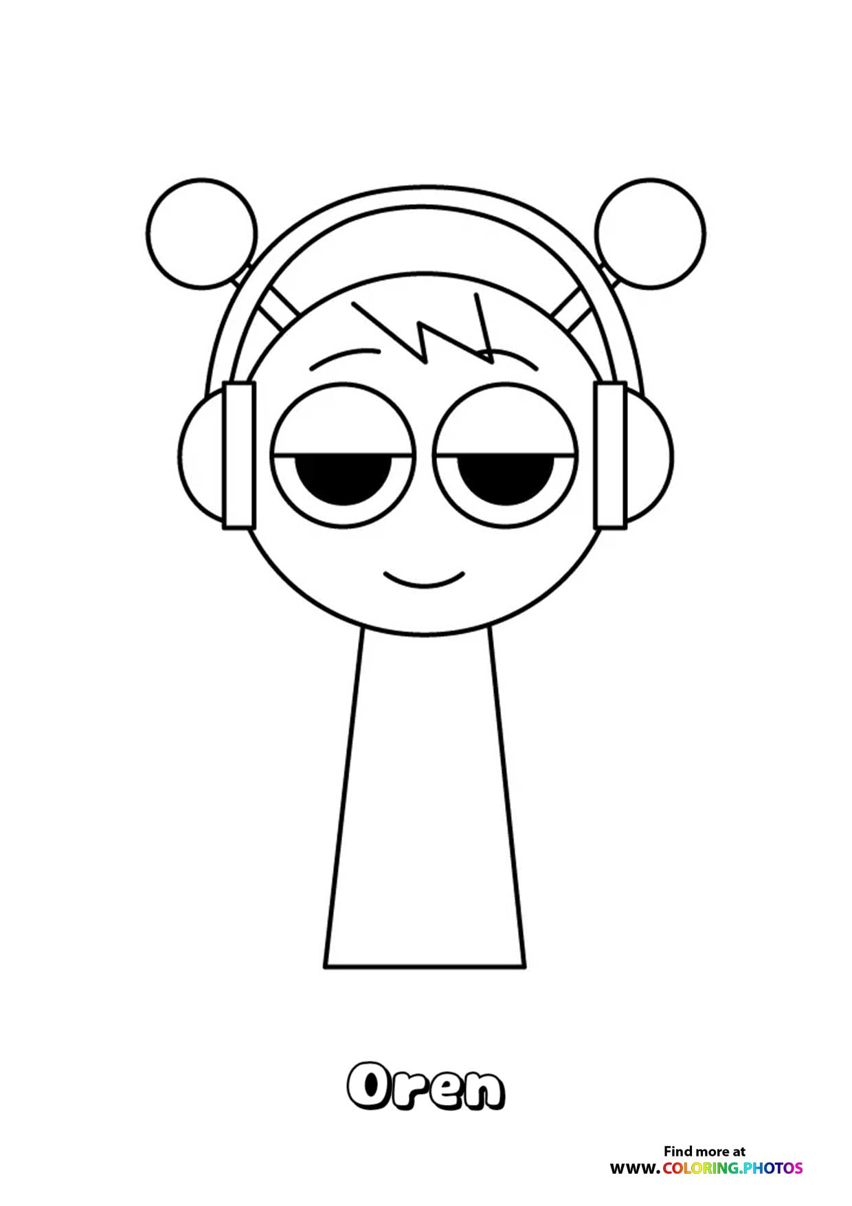 Oren with Headphones