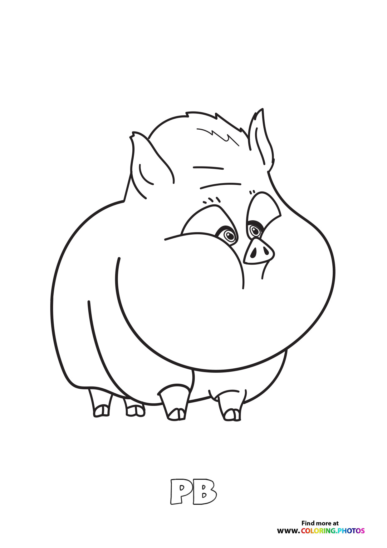 PB Super Pet coloring page