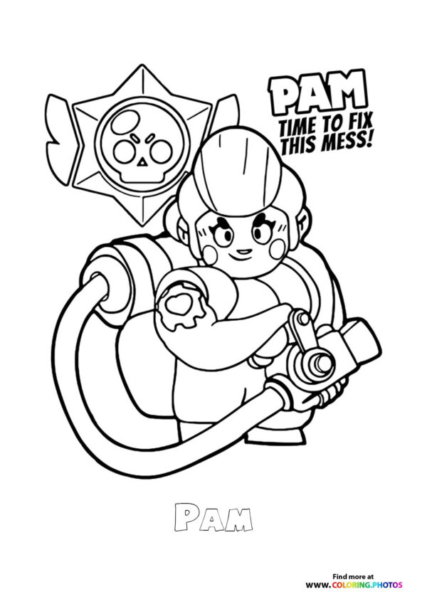 Pam with Healing Turret