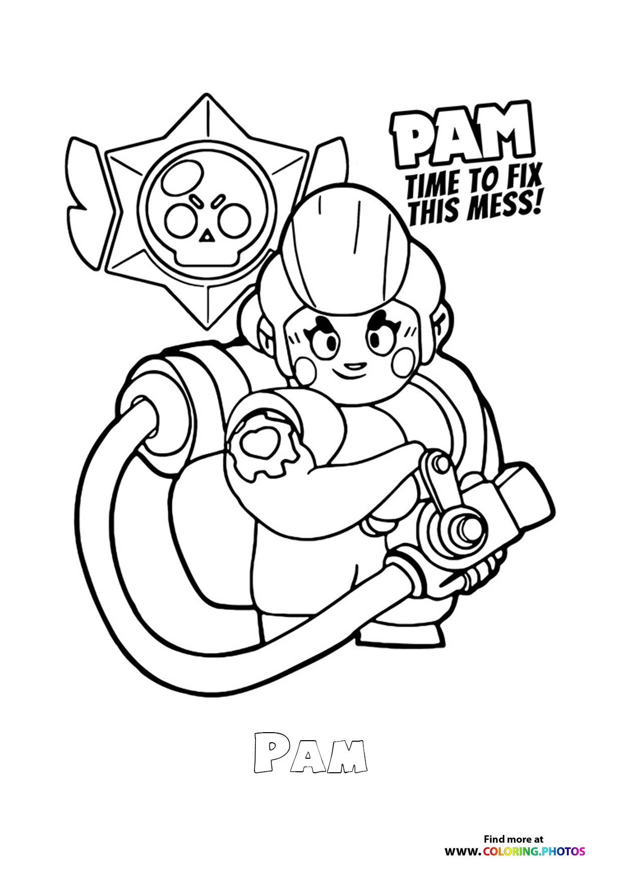 Pam with Healing Turret