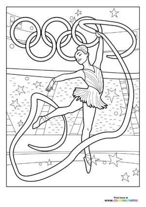 Paris 2024 Olympics dancer