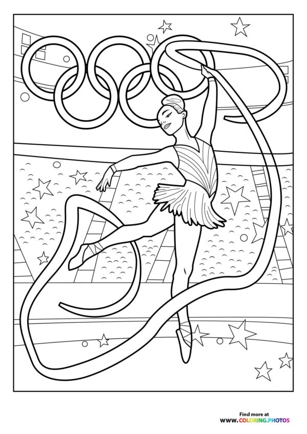 Paris 2024 Olympics dancer