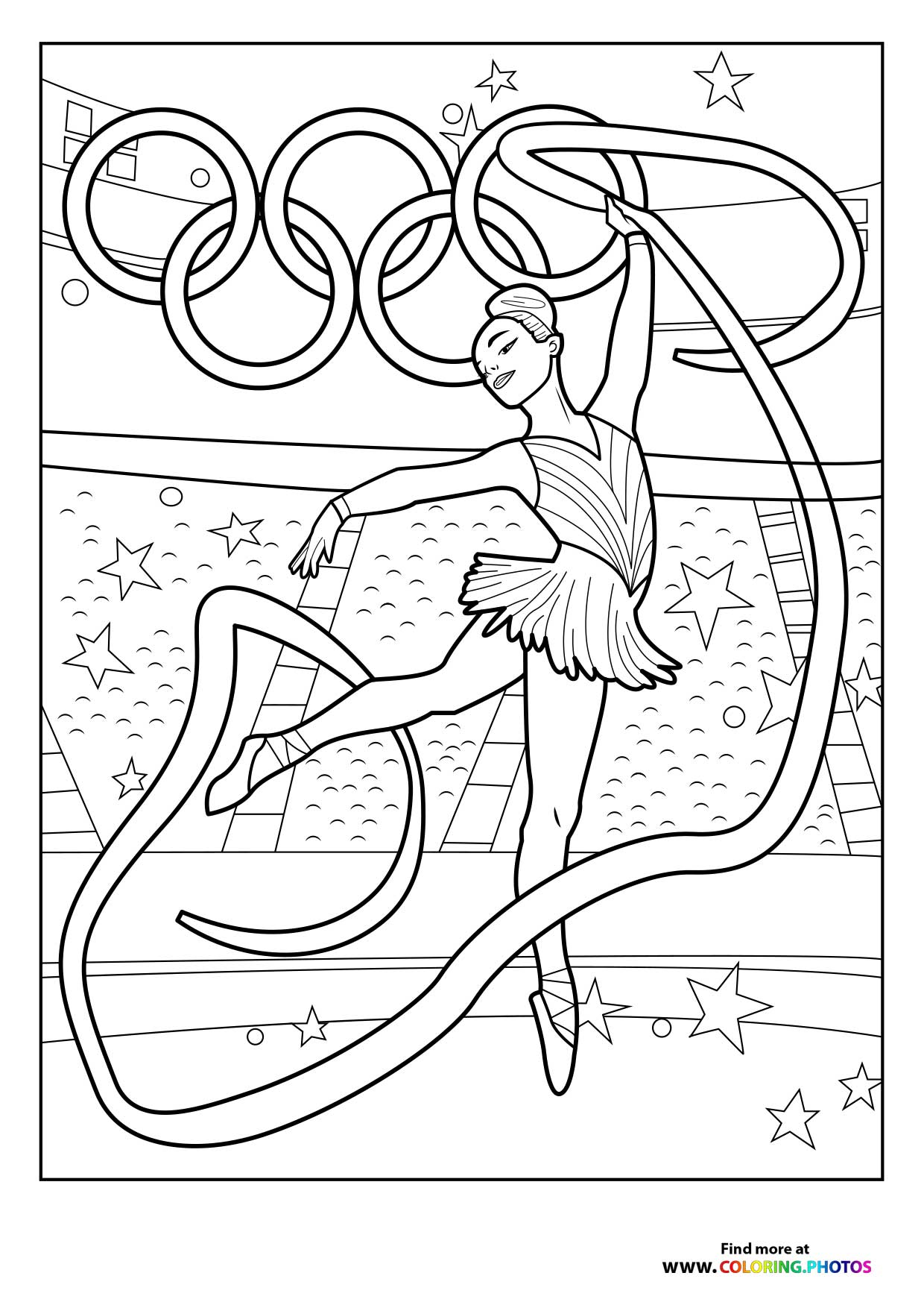 Paris 2024 Olympics dancer