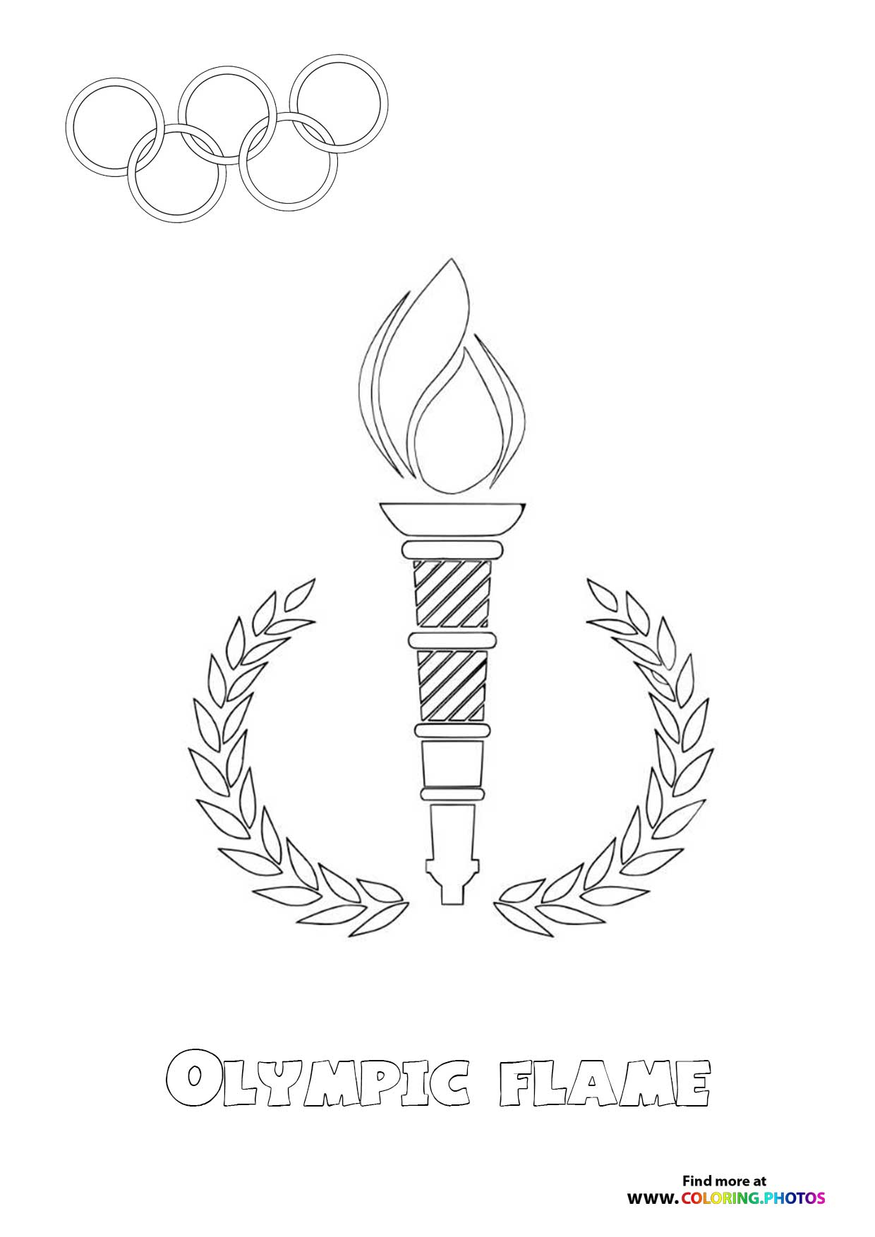 Paris 2024 Olympics flame