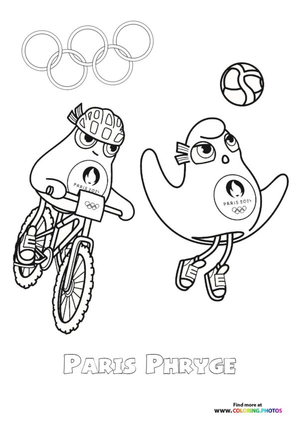 Paris Phryge Olympics 2024