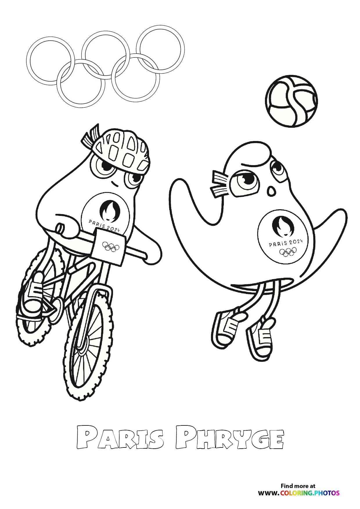 Paris Phryge Olympics 2024