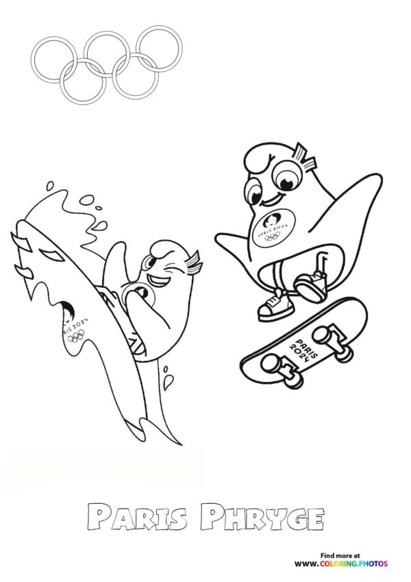 Paris Phryge Skateboarding Olympics 2024
