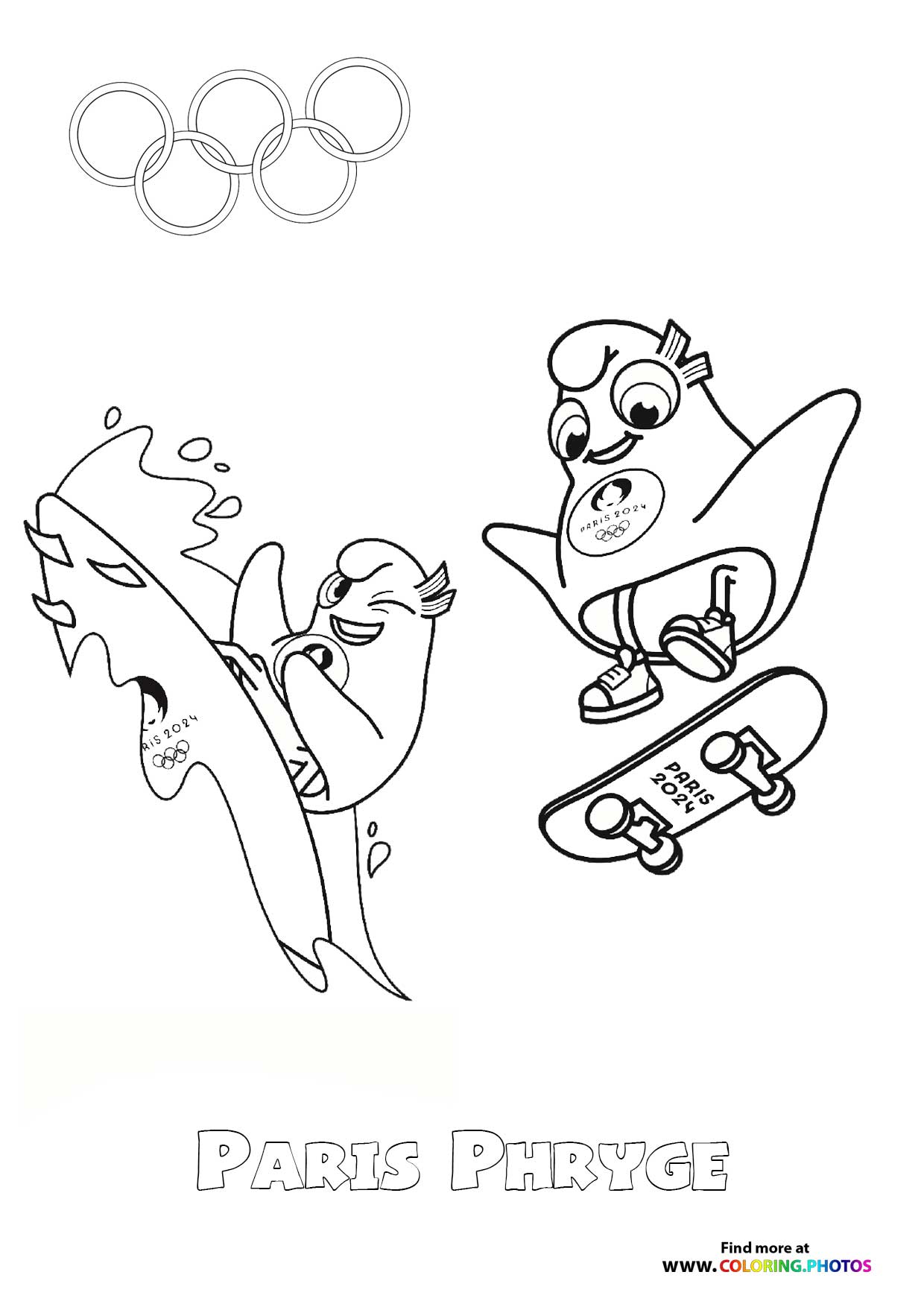 Paris Phryge Skateboarding Olympics 2024
