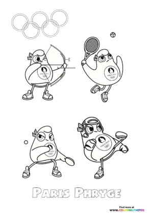 Paris Phryge Tennis Olympics 2024
