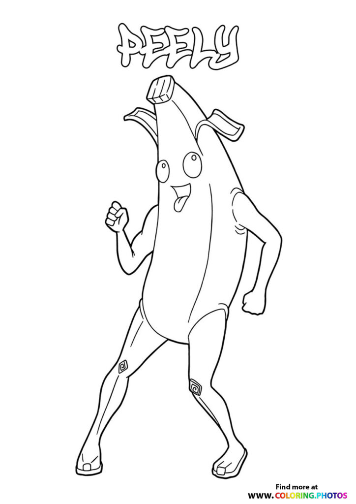 Pelly - Fortnite coloring page