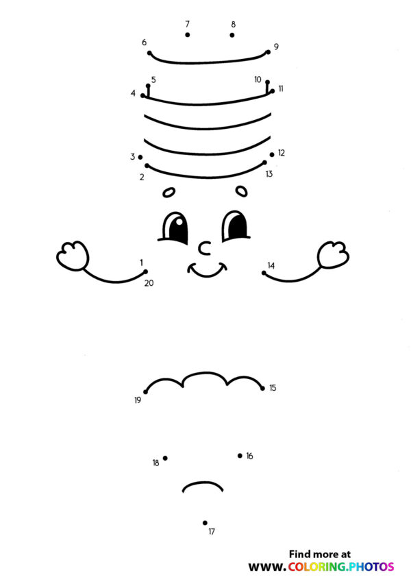Pencil dot the dots worksheet