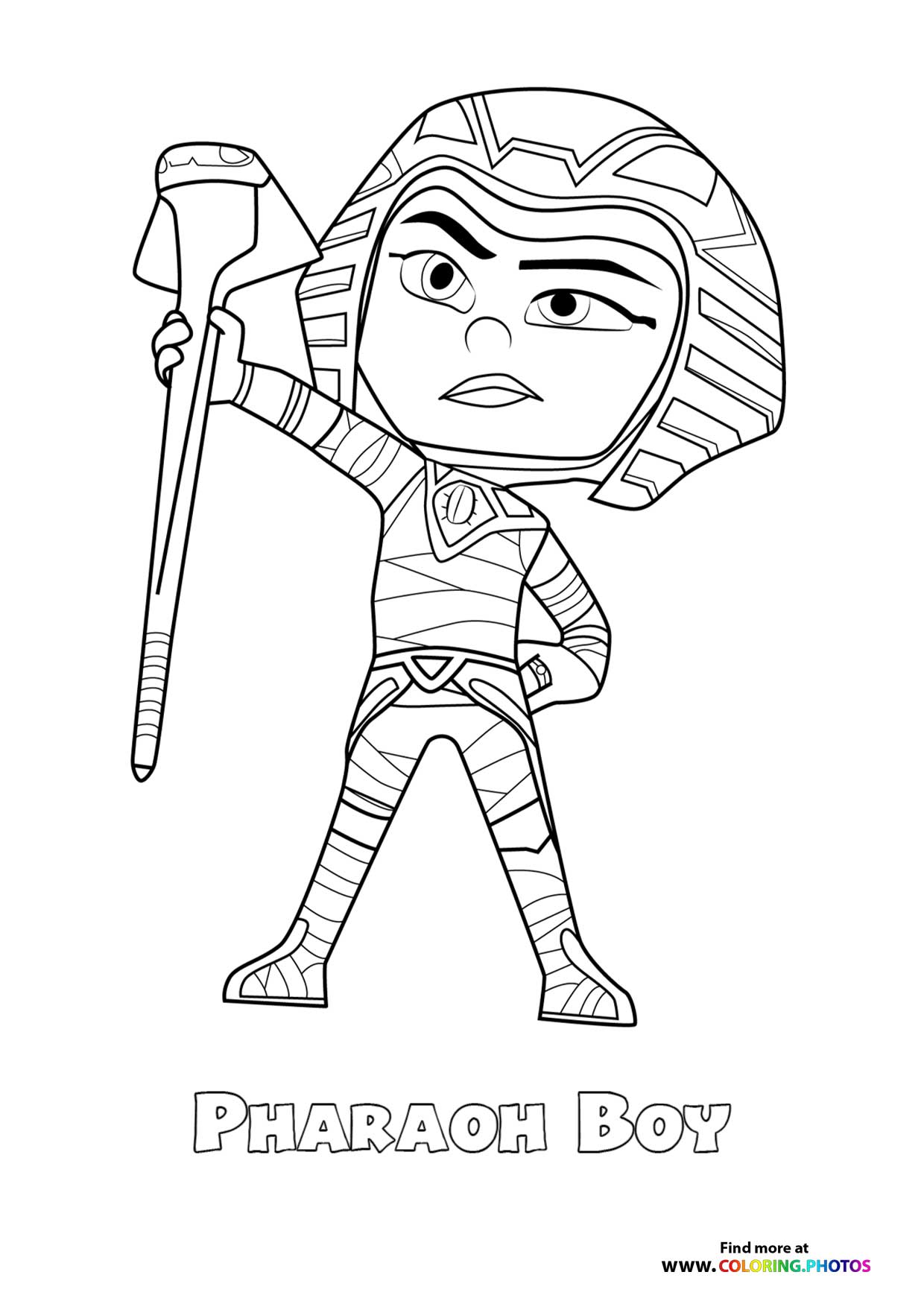 Pharaoh Boy from PJ Masks