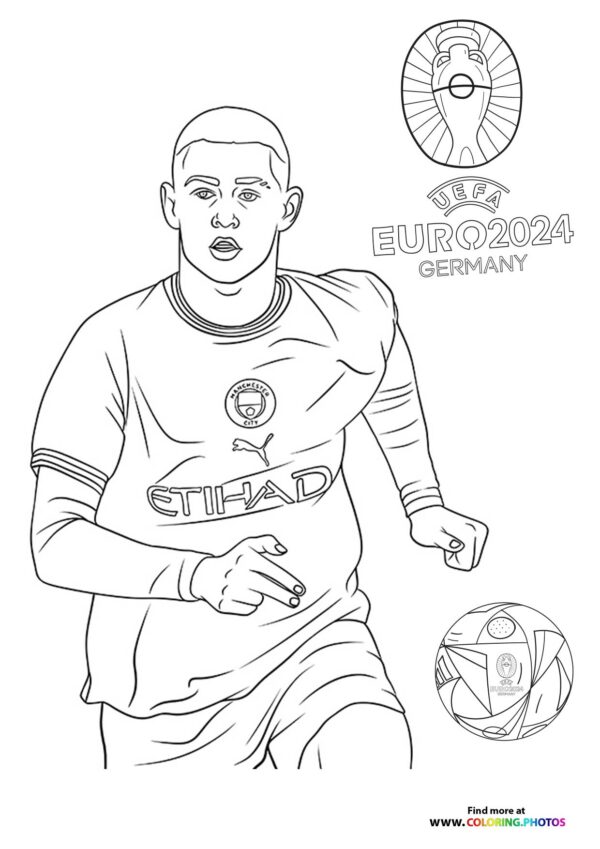 Phil Foden Euro 2024 Germany