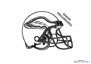 Philadelphia Eagles NFL helmet