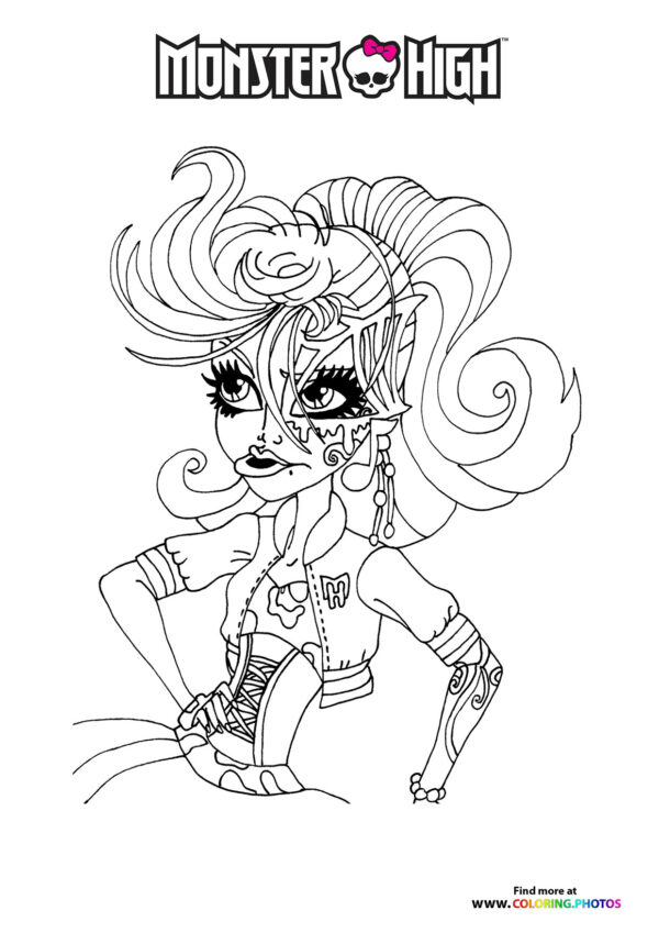 Draculaura with Voluminous Hair