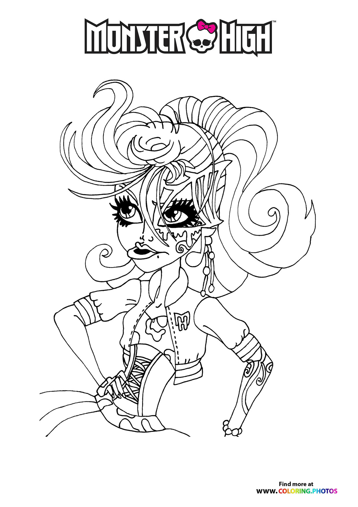 Draculaura with Voluminous Hair