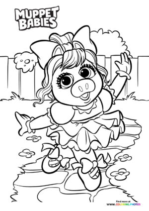 Miss Piggy ballerina - Muppet Babies