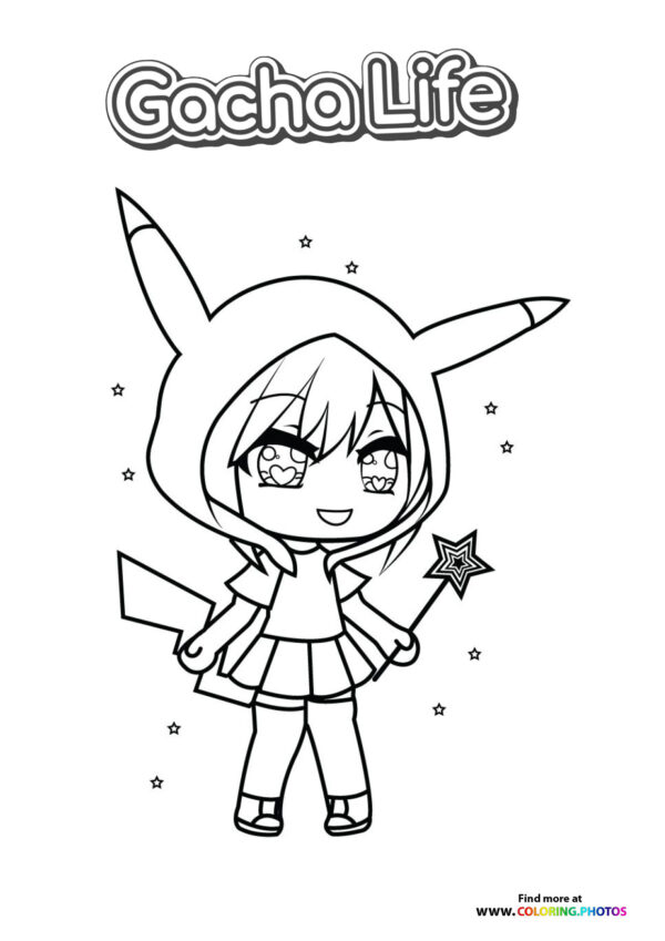 Gacha Life Pikachu Girl