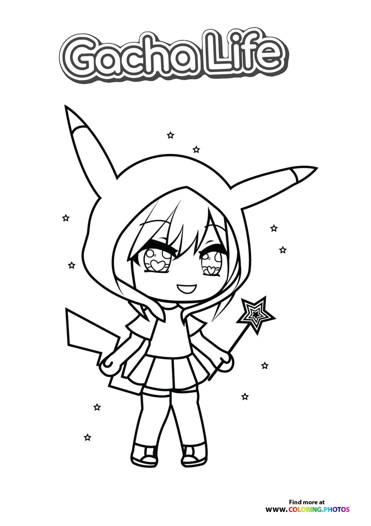Gacha Life Pikachu Girl