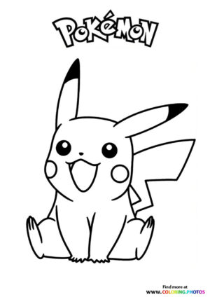 Pikachu Sitting